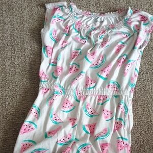 Old Navy Pink and Green Watermelon Print Garment